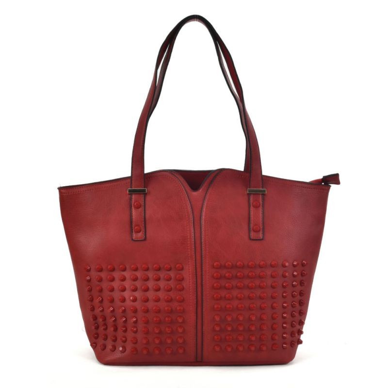 červená shopper kabelka červená shopper kabelka