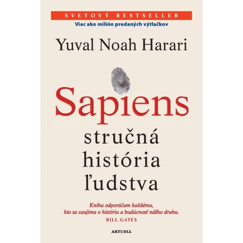 Kniha: Sapiens - Yuval Noah Harari Kniha: Sapiens - Yuval Noah Harari