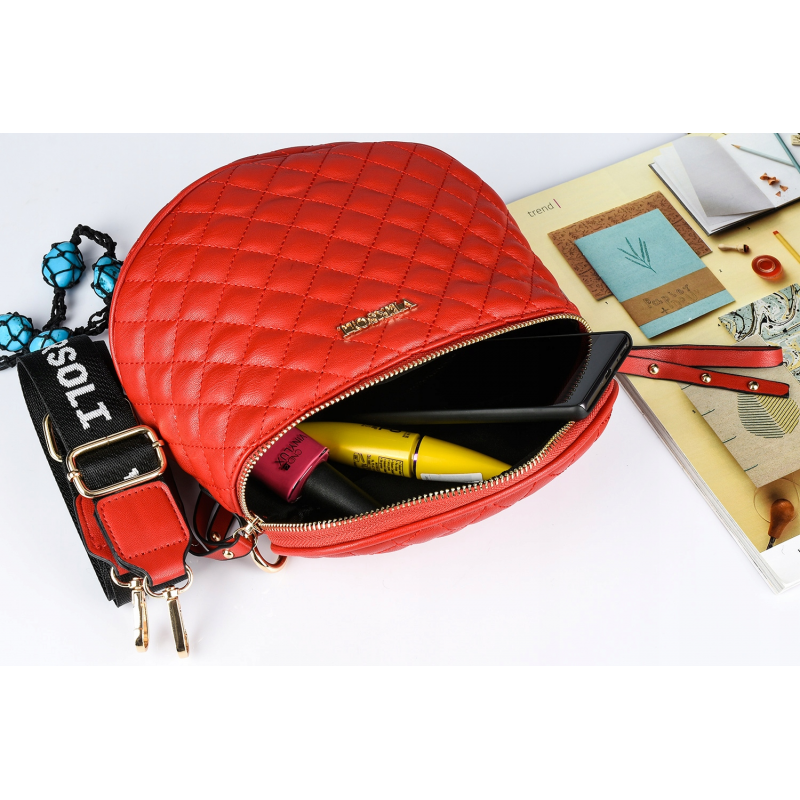 Červená Crossbody kabelka Versoli