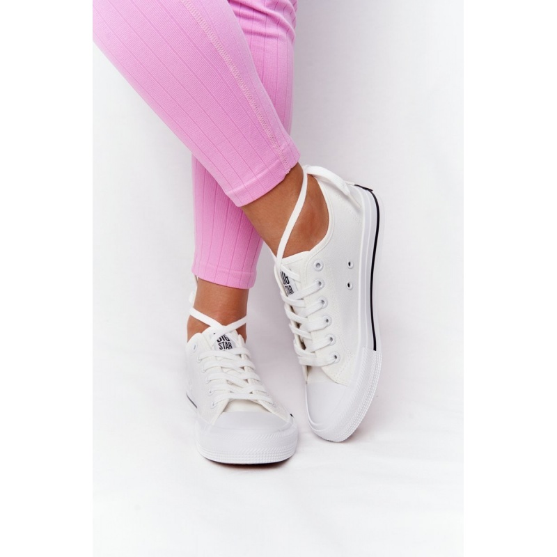 biele dámske tenisky BIG STAR