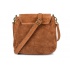 Semišová kožená kabelka CAMEL