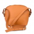 Malá kožená crossbody camel