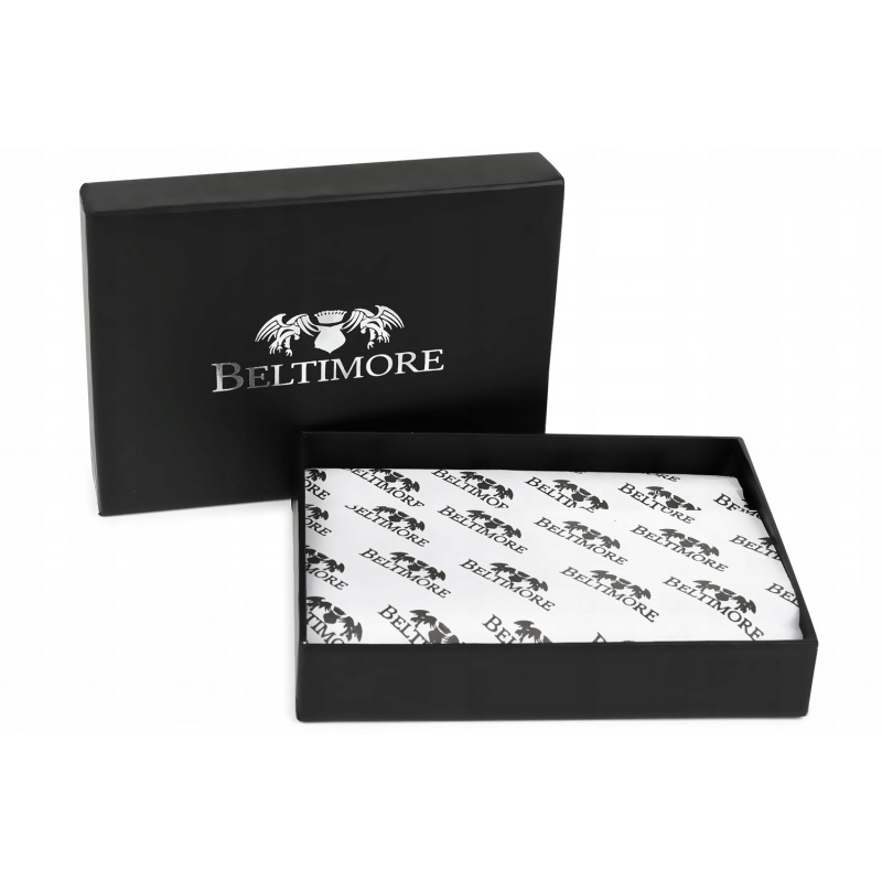 Kožená peňaženka na karty - červená