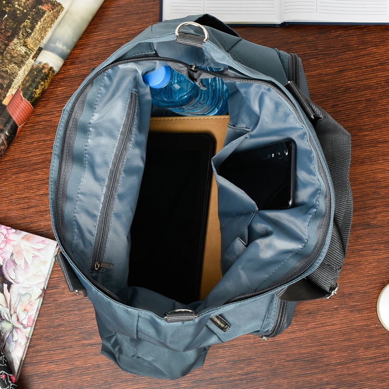 Dámska šedá kabelka AGNES