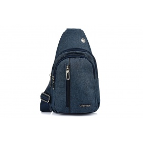Pánska crossbody ľadvinka VERSOLI - modrá