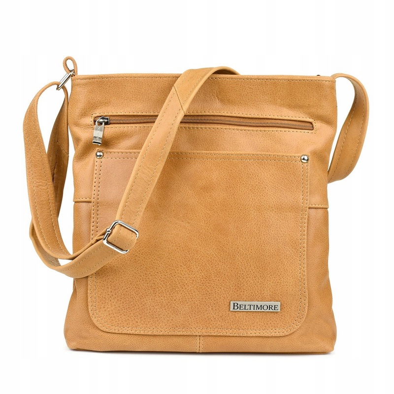 Camel kožená kabelka BELTIMORE ATRAKTIV