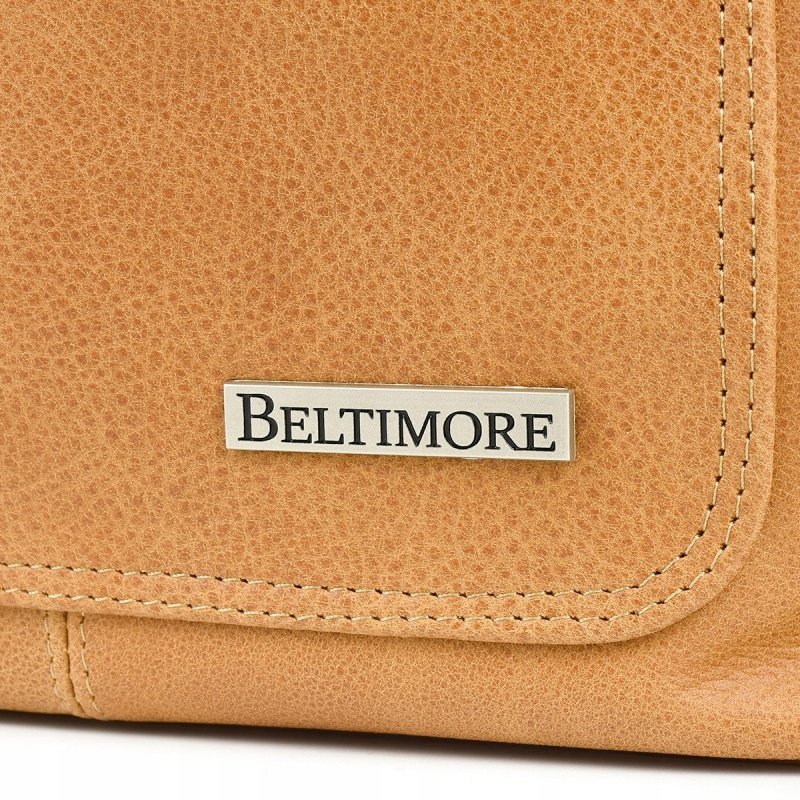Camel kožená kabelka BELTIMORE ATRAKTIV