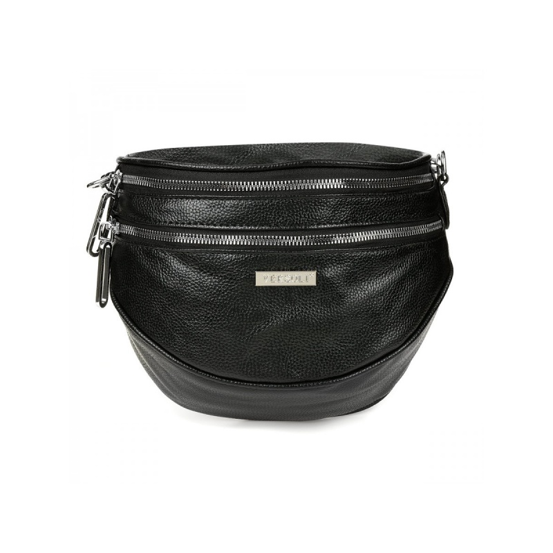 Čierna crossbody kabelka BARINA