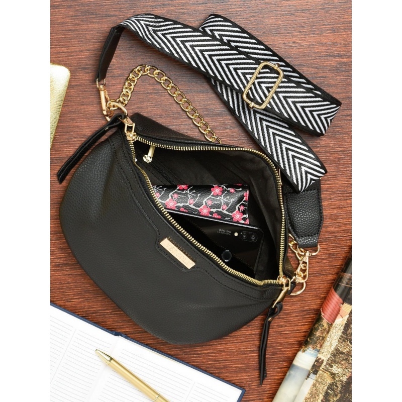 Dámska čierna ľadvinka BENITA