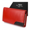 Červená dámska kožená peňaženka KLASIK BELTIMORE