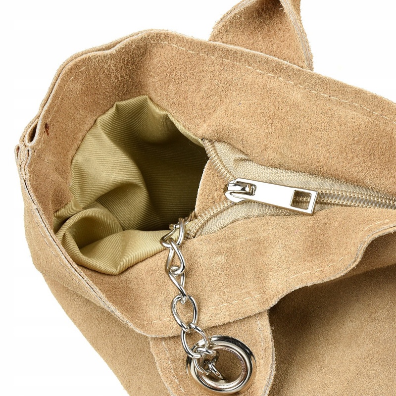 Semišová kabelka na rameno BEATRICE