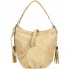 Béžová dámska semišová kabelka Bethany