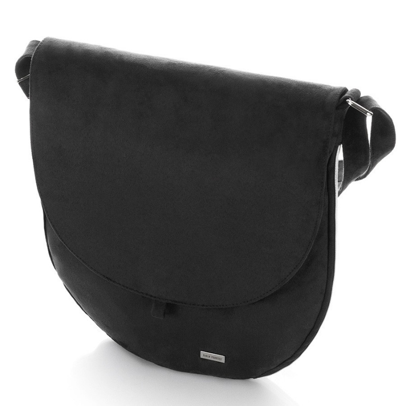 Čierna dámska crossbody kabelka Bridget