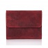 Kožená malá dámska červená peňaženka BERDINA