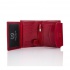 Dámska červená kožená peňaženka BRISA