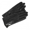 Čierne kožené dámske rukavice POLAR