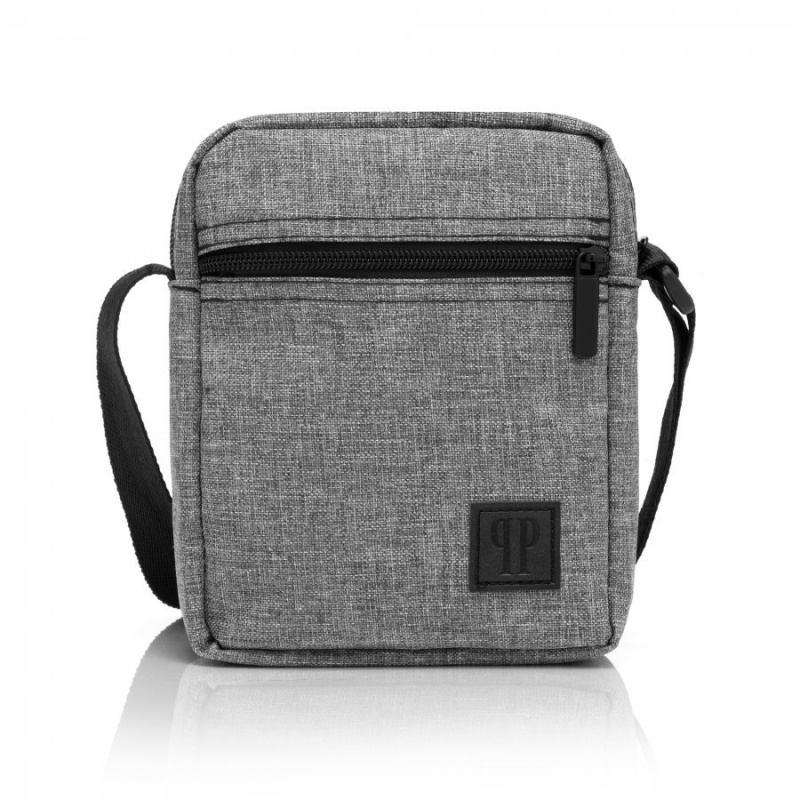 Šedá crossbody taška PP