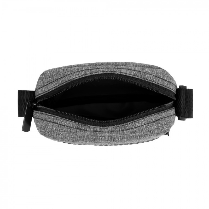 Šedá crossbody taška Paolo Peruzzi