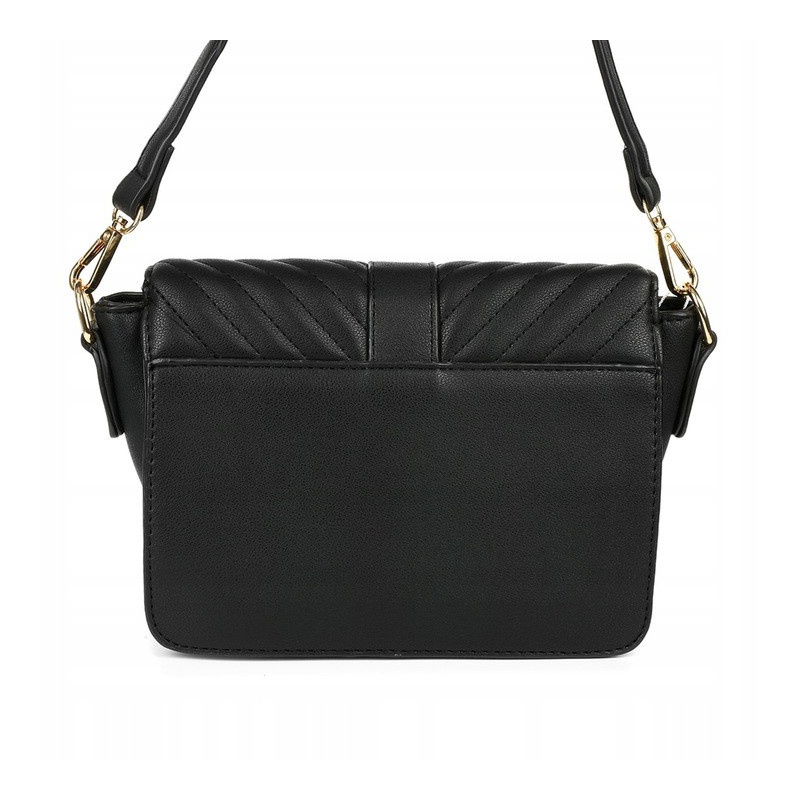 Čierna dámska crossbody kabelka ADELE