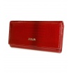 Dámska kožená lakovaná červená peňaženka CARRIE