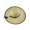 Béžový dámsky slamený klobúk LOREN