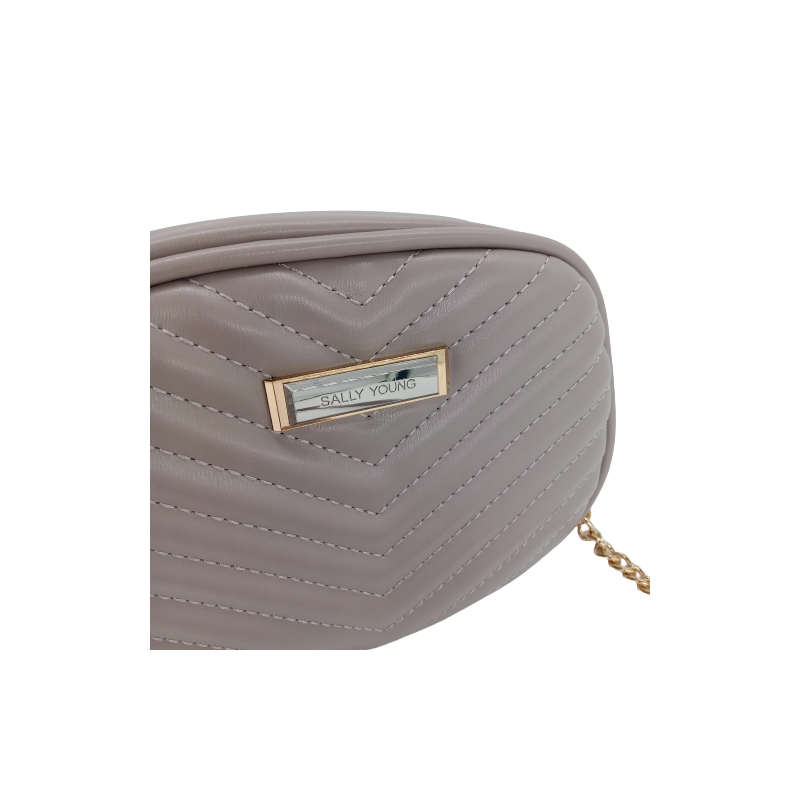 Šedá dámska kabelka TRENDY