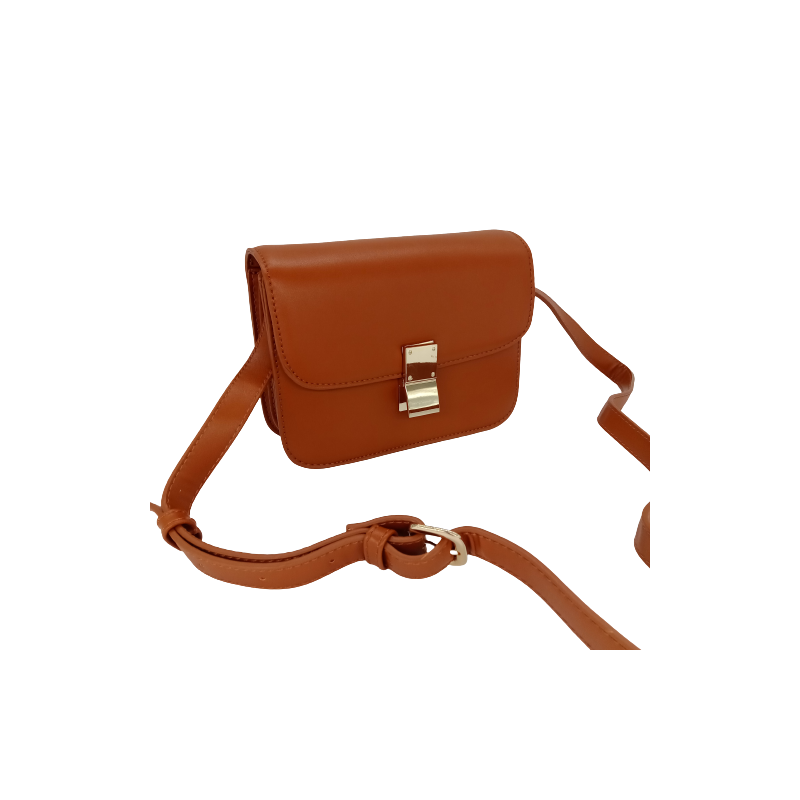 Hnedá dámska crossbody – ELEGANCIA