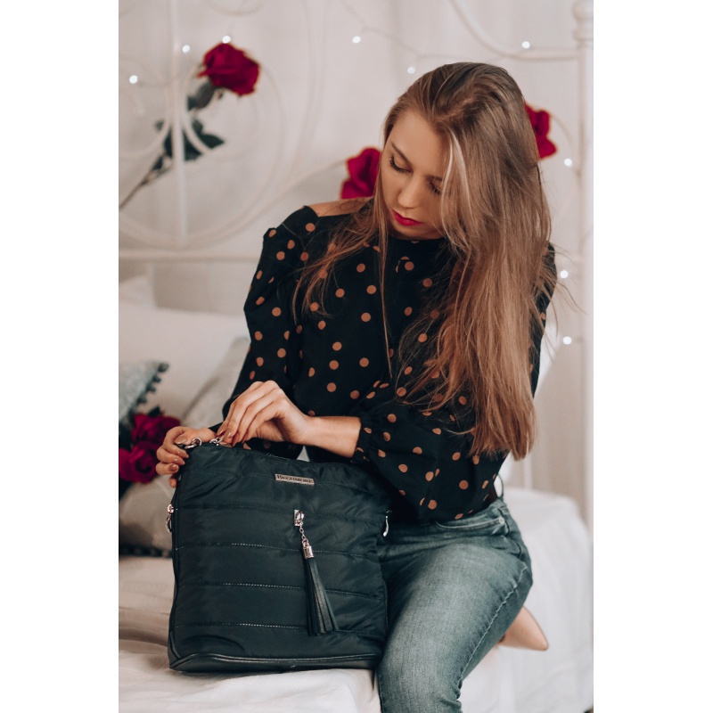 Čierna kabelka SONYA