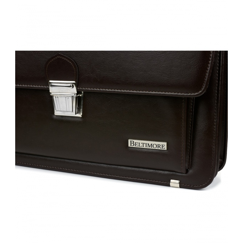 Hnedá pánska aktovka VINCENT