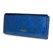 Dámska kožená modrá peňaženka JULIA BLUE