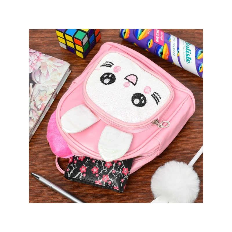 Detský ružový batoh HAPPY