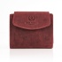 Vintage červená kožená dámska peňaženka Peruzzi