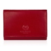Dámska kožená červená peňaženka POPPY