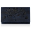 Dámska kožená tmavomodrá vintage peňaženka TALIA