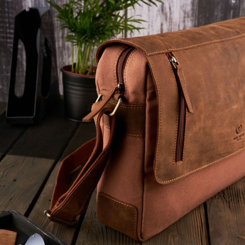 Pánska vintage taška na rameno RAMON