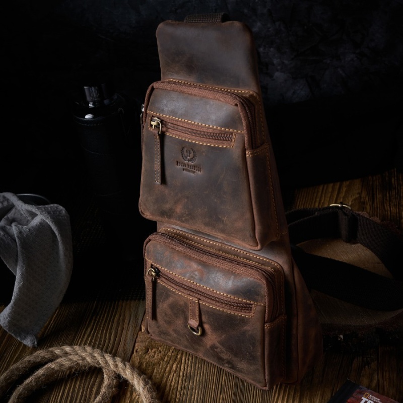 Pánsky kožený vintage batoh RUBEN