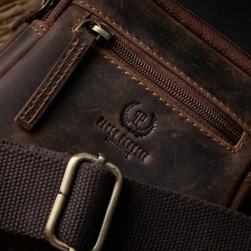 Pánsky kožený vintage batoh RUBEN