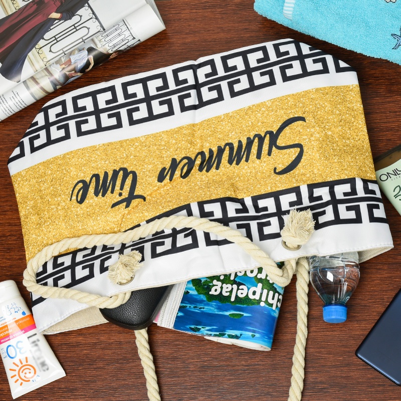 Plážová taška SUMMER TIME GOLD