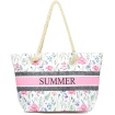 Plážová kvetovaná taška SUMMER
