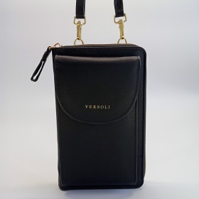 Čierna kabelka na mobil Versoli