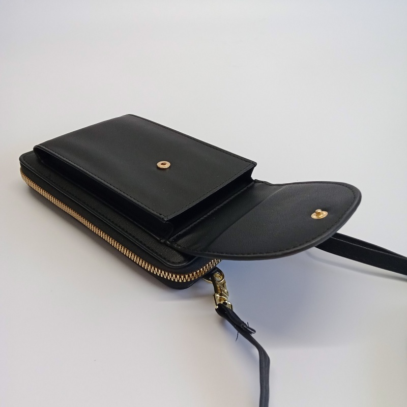 Čierna kabelka na mobil Versoli