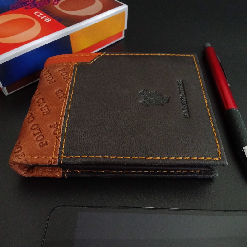 Kožená peňaženka Harvey Miller - čierna