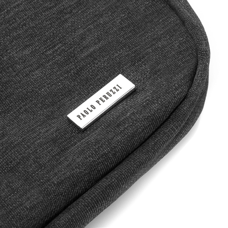 Čierna unisex taška na notebook Paolo Peruzzi "MAXIM"