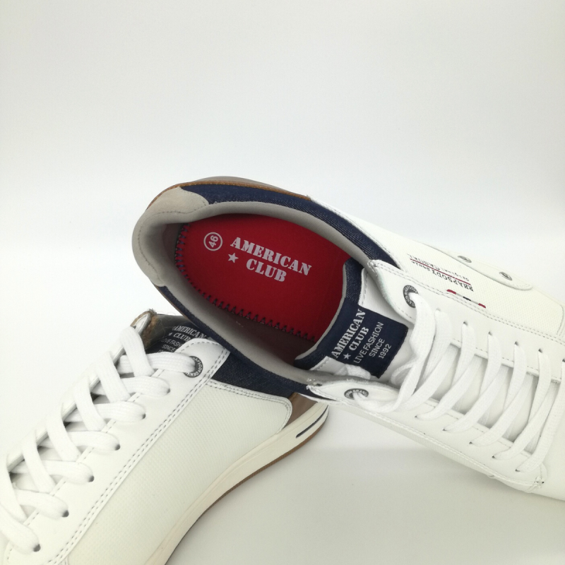 Biele tenisky American Club Rhapsody