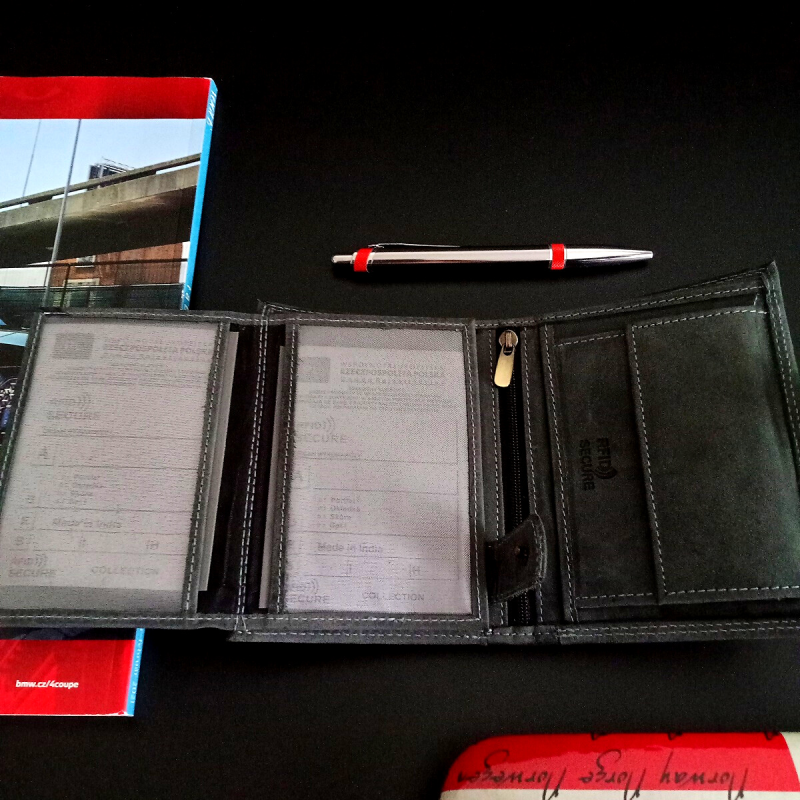 Pánska kožená peňaženka ALSTON