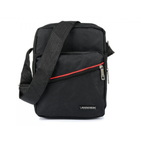 Čierna pánska crossbody taška ALVIN