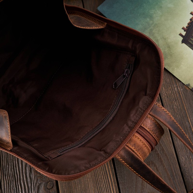 Dámsky kožený vintage batoh MARIN