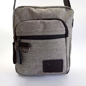 Pánska šedá crossbody taška PORTER