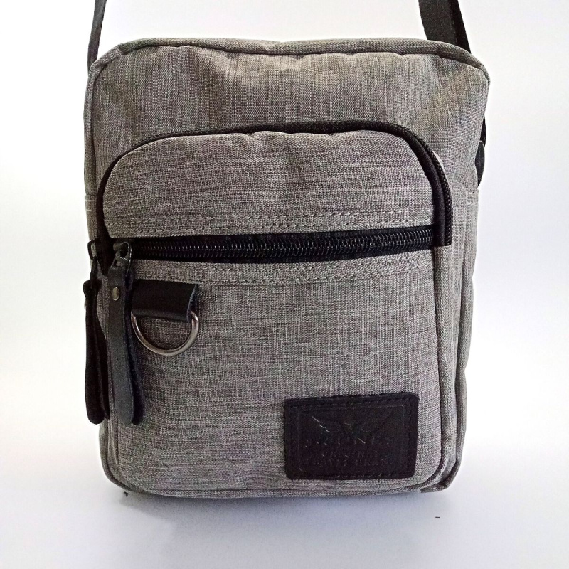 Pánska šedá crossbody taška PORTER