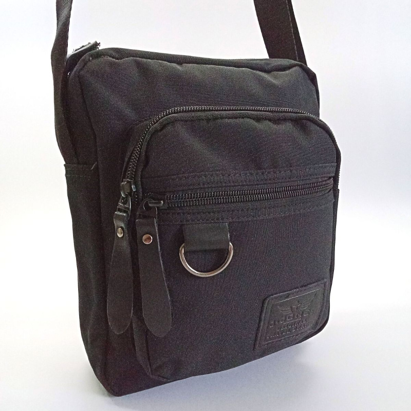 Pánska čierna crossbody taška PORTER